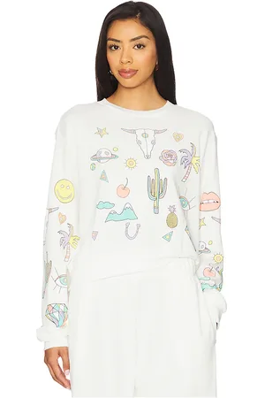 LAUREN MOSHI CROP-SWEATSHIRT SPALDING in .