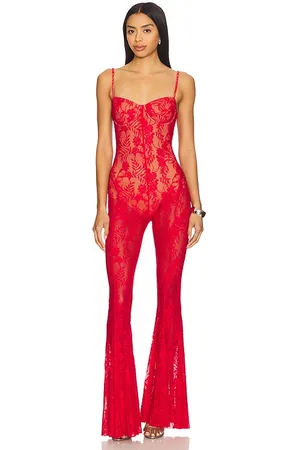 Norma Kamali Underwire Fishtail Jumpsuit With Bodysuit in . Size S, XL, XS.
