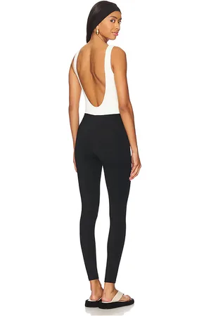 STRUT-THIS JUMPSUIT THE CLEMENTINE in Black,Cream. Size L.