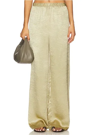 ENZA COSTA X REVOLVE Satin Textured Pant in . Size 2, 3.