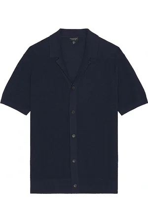 CLUB MONACO Boucle Camp Collar Shirt in . Size M, S, XL/1X.