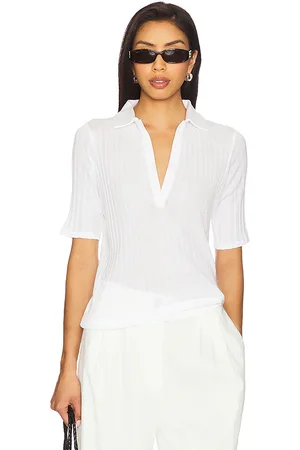 Vince Elbow Sleeve Polo in . Size M, S, XS.
