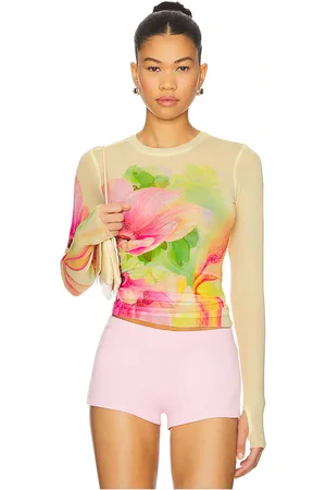 AFRM OBERTEIL KAYLEE in Yellow,Pink. Size 2X, 3X, L, M, S, XL, XS, XXL, XXS.