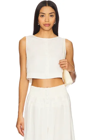 WeWoreWhat BLUSE MIT KNÖPFEN VORN in . Size 00, 2, 4, 6, 8.