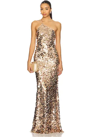 The Sei Paillette One Shoulder Gown in . Size 2, 8.