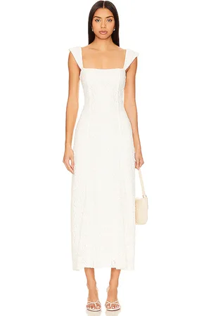 ROTATE Lace Wide Strap Dress in . Size 40.