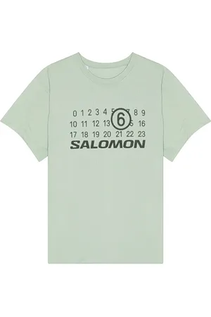 Maison Margiela SHIRTKLEIDER SALMON LOGO in . Size S.