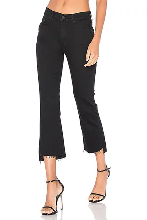 Mother CROPPED-JEANS MIT UNFINISHED-SAUM INSIDER CROP in . Size 25, 26, 27, 28, 29.