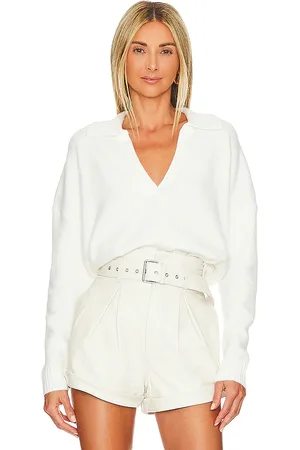 Central Park West Marti Polo Sweater in . Size M, XL, XS.