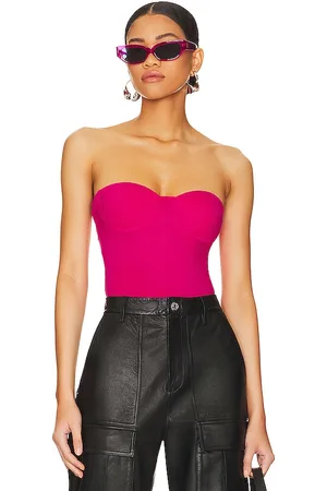 superdown Stef Bustier Bodysuit in . Size M, S, XS, XXS.