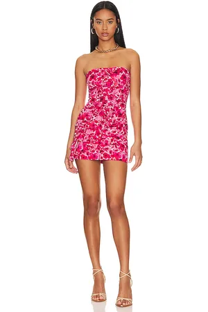 MORE TO COME Natalie Strapless Mini Dress in .