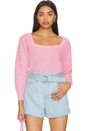 White + Warren TOP MIT KARREE-AUSSCHNITT CLASSIC in . Size XS.
