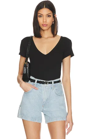 ENZA COSTA SHIRT PERFECT V in . Size XS.