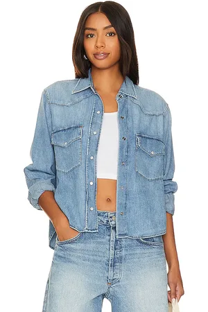 Citizens of Humanity CROPPED SHIRT WESTERN in . Size XL.