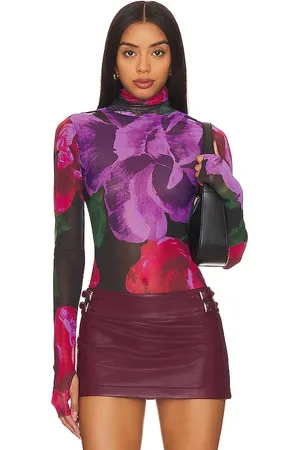 AFRM MESH-OBERTEIL ZADIE in . Size XS.