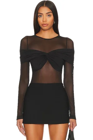 Misha BODY-OVERALL MIT MESH-EINSÄTZEN NERIDA in . Size M, S, XL.