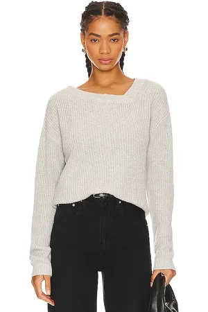 Bobi STRICK ASYMMETRIC NECK in . Size L.