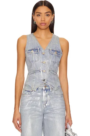 BLANK NYC Denim Vest in . Size S, XS.