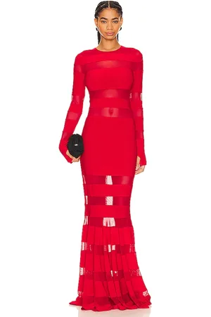 Norma Kamali KLEID MIT SCHLITZ UND MERMAID-SCHNITT in . Size L, M, S, XL, XS.