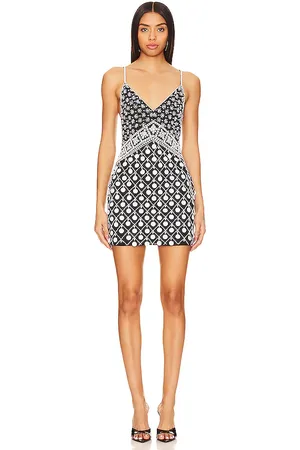 MAJORELLE KLEID CIRIE EMBELLISHED MINI in . Size M, S, XS.