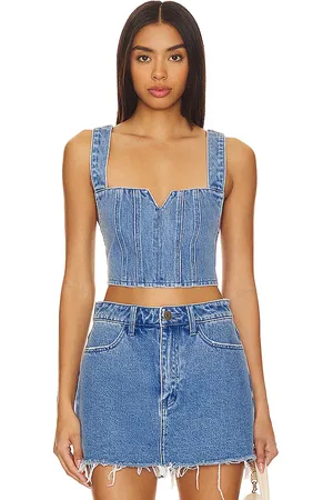 Show Me Your Mumu BIKINI-OBERTEIL MIT BUSTIER CROSSROADS in . Size XL.