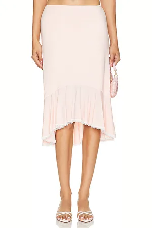 DANIELLE GUIZIO MIDIROCK DAINTY in . Size XL.