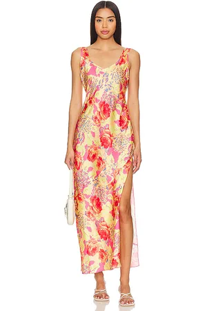 Free People SLIPKLEID MIT SCHRÄGSCHNITT INTIMATELY FP WORTH THE WAIT in . Size S.