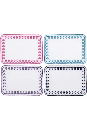 Dear Annabelle Loopy Cocktail Napkins in .