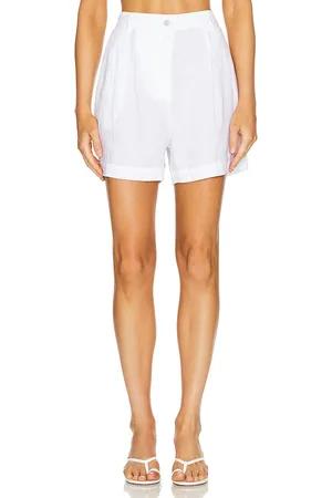 Donni. Linen Pleated Short in . Size XL, XS.