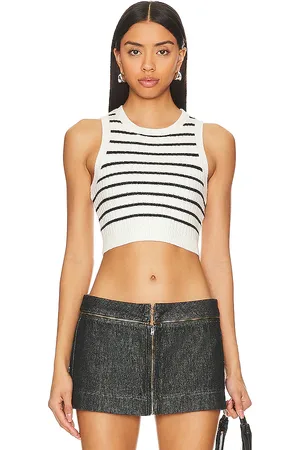 superdown Phoebe Ultra Crop Vest in . Size M.