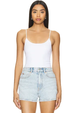 Alexander Wang Cotton Rib Seamless Tank Bodysuit in . Size S/M, XXS/XS.