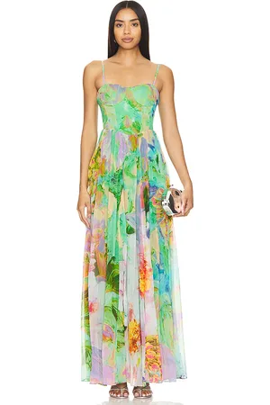 HEMANT AND NANDITA KORSETT-MAXIKLEID in . Size S, XS.