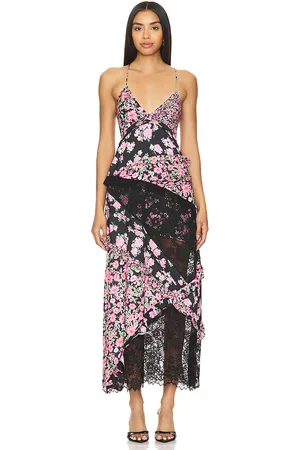 For Love & Lemons MAXIKLEID ROSALYN in . Size M.