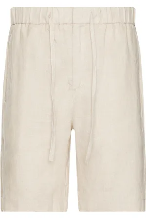 Frescobol Carioca Felipe Linen Shorts in . Size 30.