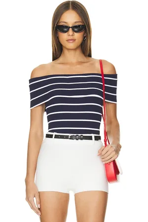 525 America SCHULTERFREIES TOP TRACY in . Size L.