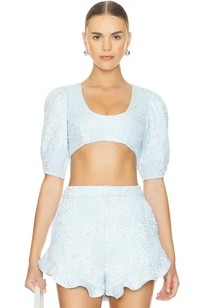 Camila Coelho Kahlo Crop Top in . Size XL, XS, XXS.