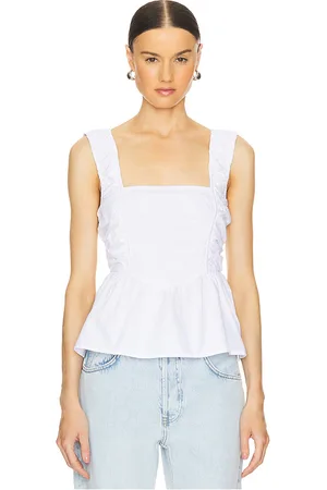 Ganni BLUSE MIT TRÄGERN in . Size 42.