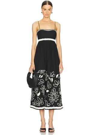 ULLA JOHNSON KLEID HOLLIS in . Size 12.