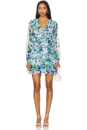 Bardot KLEID MIT VOLANT TRIPLE in . Size 4.