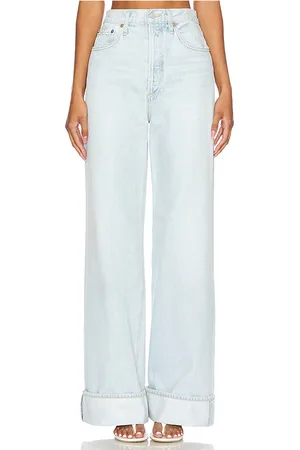 AGOLDE HIGH-RISE-JEANS MIT WEITEM BEIN DAME in . Size 30, 33.