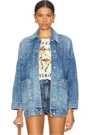 Free People JEANSJACKE AVERY in . Size M.