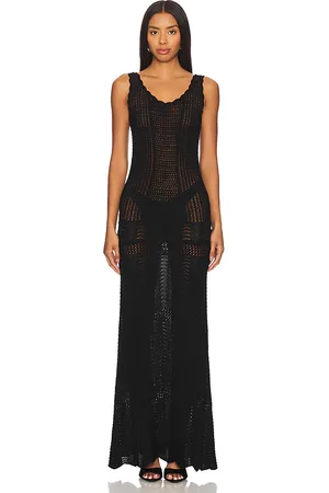 Norma Kamali Scoop Neck Tank Crochet Dress in . Size XXS.