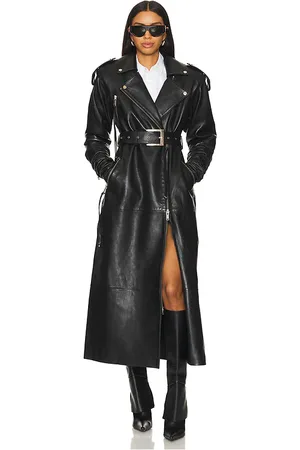 Retrofete TRENCHCOAT, LEDER KNIGHTLEY in . Size S, XXS.