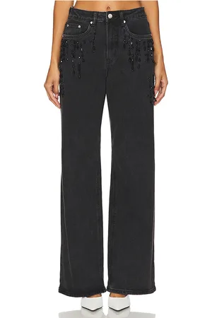Gestuz Similina High Waisted Wide Jeans in . Size 26.