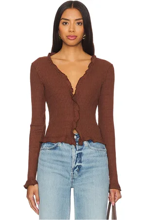 LA Made CARDIGAN SWEET SERENADE RUFFLE in . Size M, S, XL, XS, XXL.