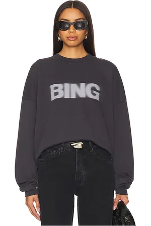 ANINE BING SWEATSHIRT MILES BLUR in . Size M.