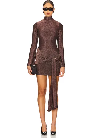 Bardot Seraphina Tie Front Dress in . Size 8.
