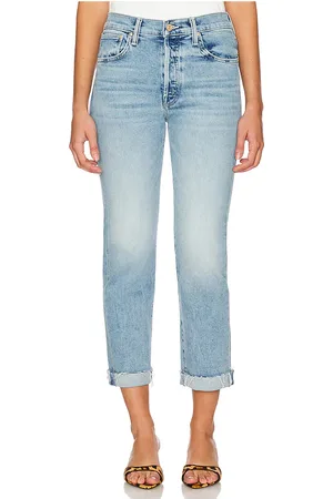 Mother GERADES BEIN SCRAPPER CUFF ANKLE FRAY in . Size 30.
