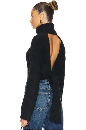 MAJORELLE STRICK ELOUISE TIE BACK in . Size XS.