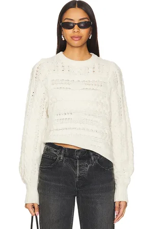 Moussy PULLOVER MIT ZOPFMUSTER in . Size S, XS.